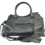 バレンシアガ ワーク クラシック ボストンバッグ レザー