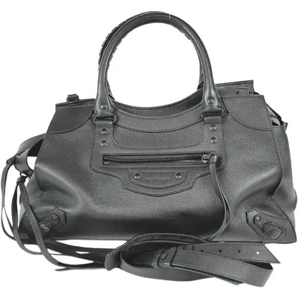 バレンシアガ ワーク クラシック ボストンバッグ レザー