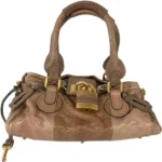 クロエ パディントン ハンドバッグ クロコ