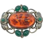 ジョージジェンセン ブローチ