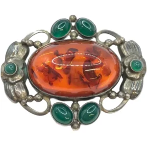 ジョージジェンセン ブローチ