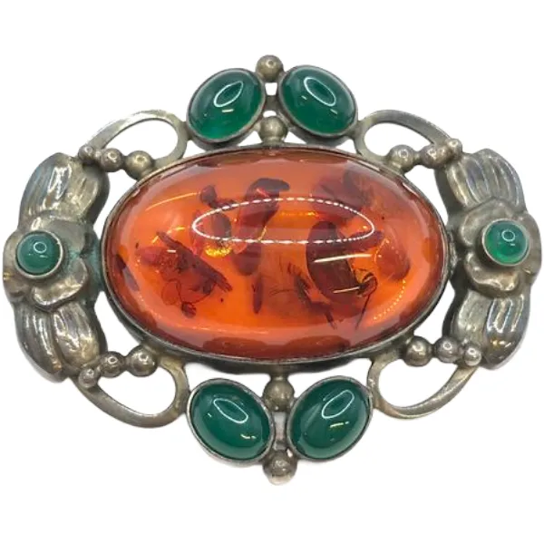 ジョージジェンセン ブローチ