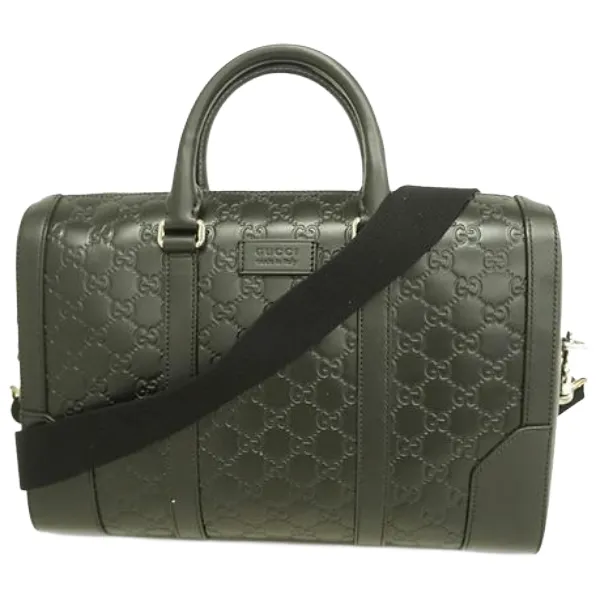 グッチ グッチシマ ブリーフケース レザー