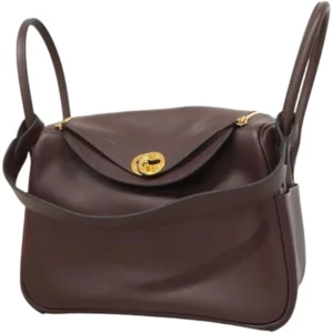 エルメス リンディ26 ショルダーバッグ レザー U刻印 ゴールド金具