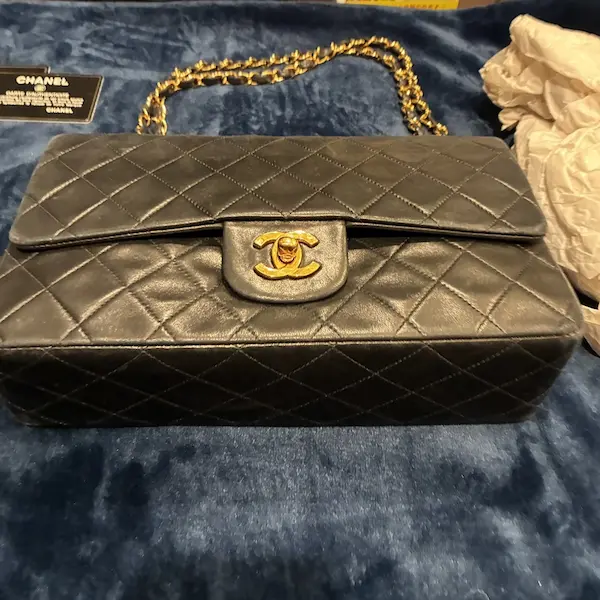 シャネル　マトラッセ　チェーンショルダーバッグ