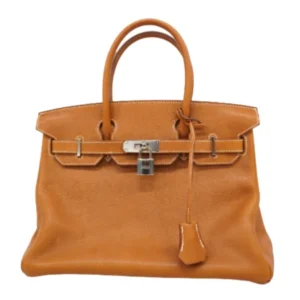 エルメス バーキン30 ハンドバッグ レザー C刻印 シルバー金具
