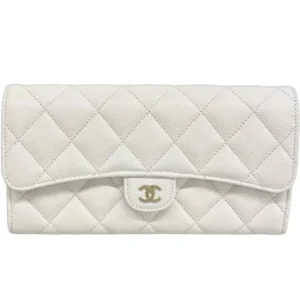 シャネル マトラッセ 財布 キャビアスキン