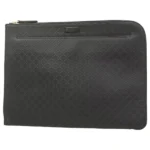 グッチ ディアマンテ クラッチバッグ レザー