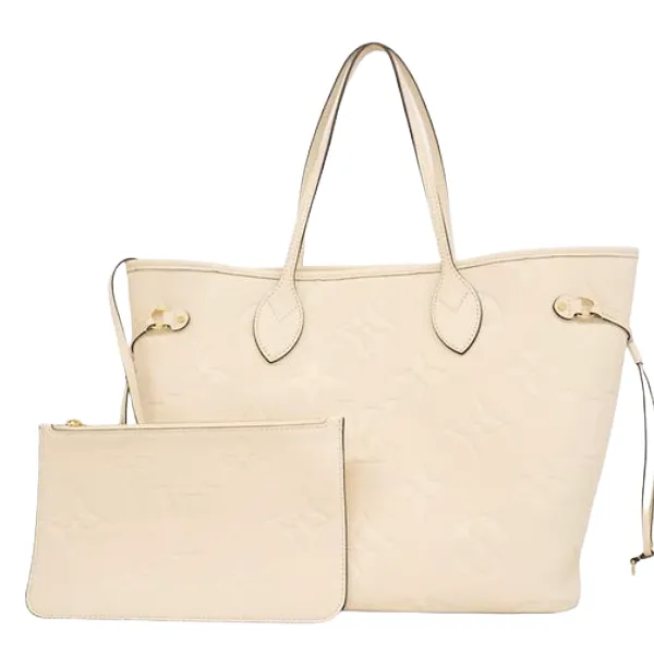 ルイ・ヴィトン モノグラムアンプラント ネヴァーフルMM トートバッグ M46676