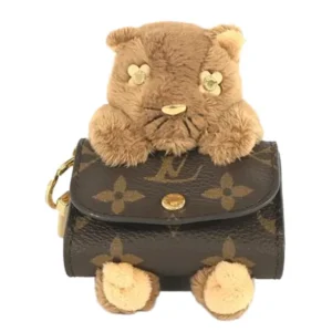 ルイ・ヴィトン モノグラム バッグチャームLV キュートモノグラム チャーム M01561