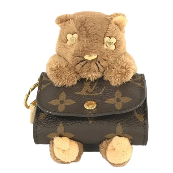 ルイ・ヴィトン モノグラム バッグチャームLV キュートモノグラム チャーム M01561