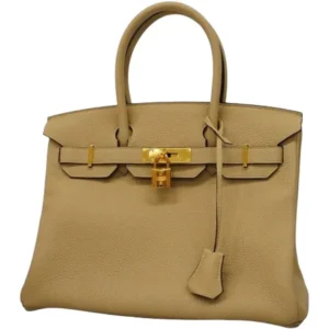エルメス バーキン30 ハンドバッグ レザー X刻印 ゴールド金具