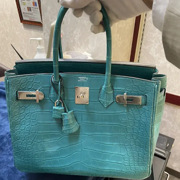 エルメス　バーキン30　アリゲーター　C刻印