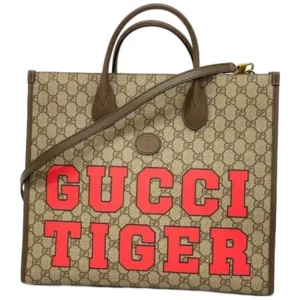グッチ インターロッキングG トートバッグ PVC