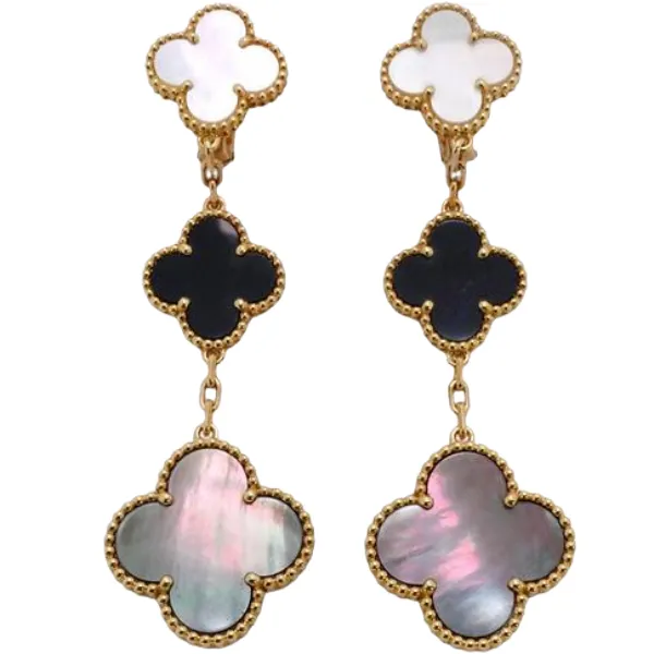 ヴァンクリーフ&アーペル スウィートアルハンブラ ピアス イヤリング