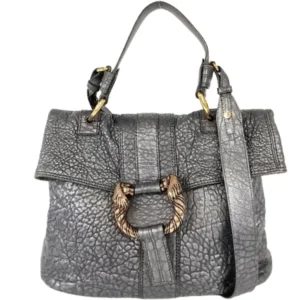 ブルガリ レオーニ ハンドバッグ レザー