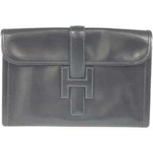 エルメス ジジェPM クラッチバッグ レザー