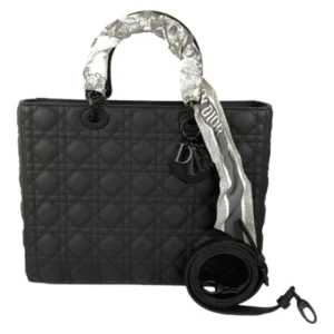 ディオール カナージュ レディディオール ハンドバッグ ラムスキン