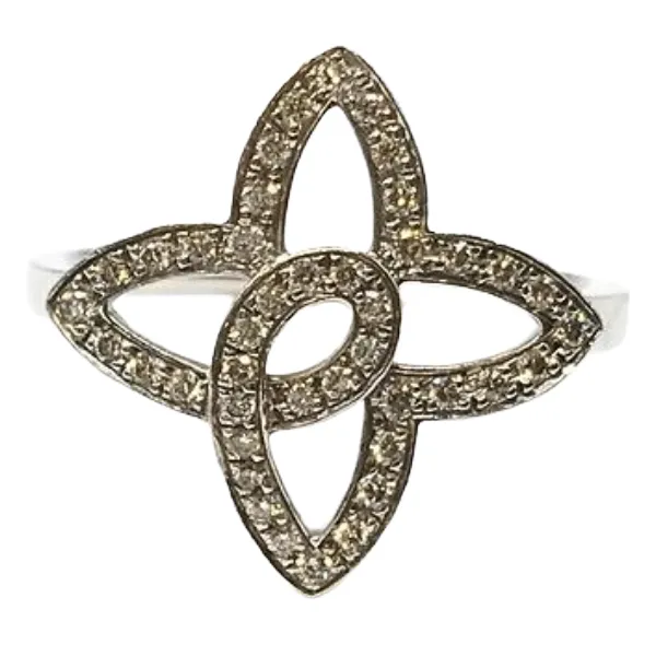 ルイヴィトン バーグアンダントフルールサープル リング