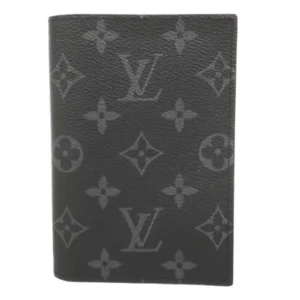 ルイ・ヴィトン モノグラムエクリプス クーヴェルテュールパスポール カードケース パスケース M64501 