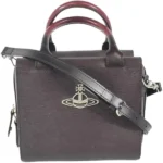 ヴィヴィアンウエストウッド ハンドバッグ レザー