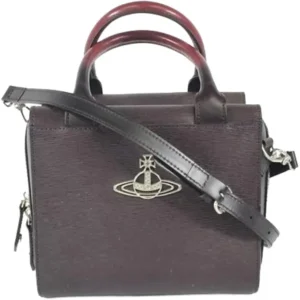 ヴィヴィアンウエストウッド ハンドバッグ レザー