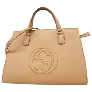 グッチ ソーホー ハンドバッグ レザー