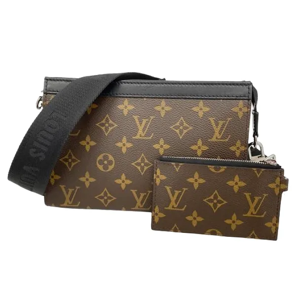 ルイ・ヴィトン モノグラムマカサー ガストン ウェアラブルウォレット ショルダーバッグ M14036 