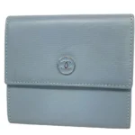 シャネル ココボタン 財布 レザー