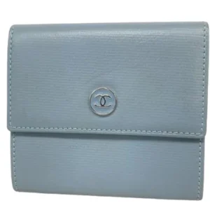 シャネル ココボタン 財布 レザー