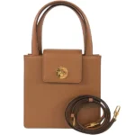 ブルガリ ハンドバッグ レザー