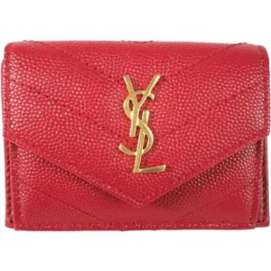 サンローラン カサンドラ 財布 レザー