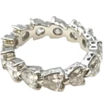 ハリーウィンストン ハートシェイププロングセット リング