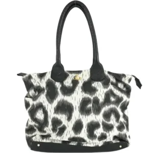 ヴィヴィアンウエストウッド レオパード ハンドバッグ キャンバス