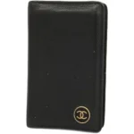 シャネル ココボタン カードケース パスケース レザー