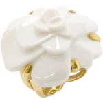 シャネル カメリア リング