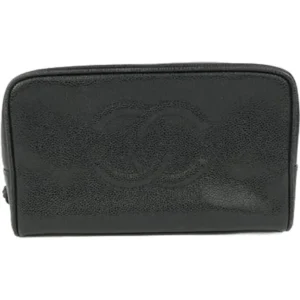 シャネル ポーチ キャビアスキン