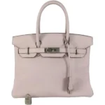 エルメス バーキン30 ハンドバッグ レザー Ｂ刻印 シルバー金具