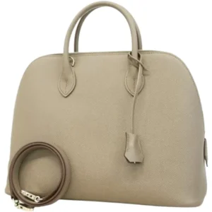 エルメス ボリード30 1923 ハンドバッグ レザー C刻印 シルバー金具