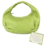 ボッテガ・ヴェネタ イントレチャート ハンドバッグ レザー