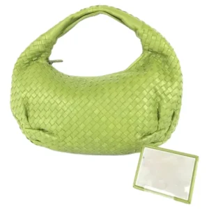 ボッテガ・ヴェネタ イントレチャート ハンドバッグ レザー