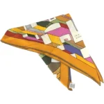 エルメス トライアングル スカーフ カシミヤ シルク