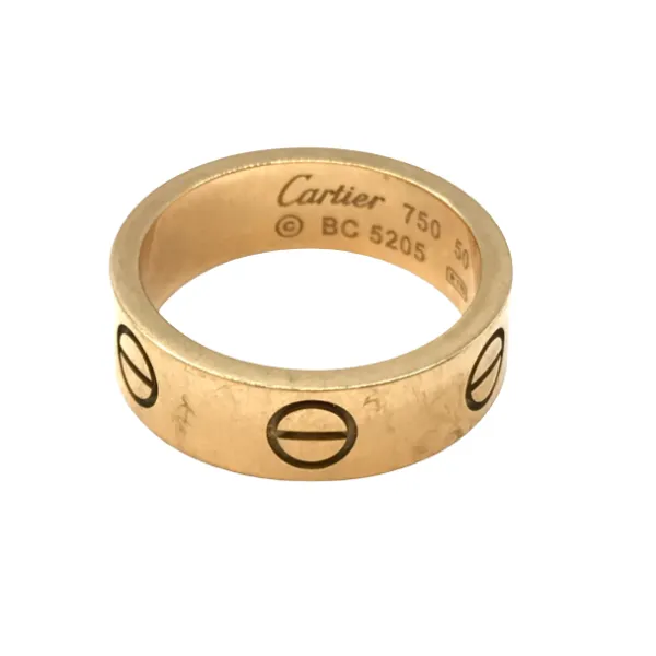 カルティエ ラブ リング BC5205 K18