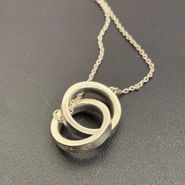 ティファニー　1837 インターロッキングサークル　ネックレス