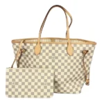 ルイ・ヴィトン ダミエアズール ネヴァーフルMM トートバッグ N41361