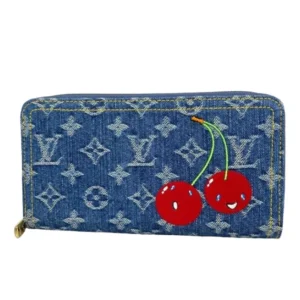 ルイ・ヴィトン モノグラムデニム ジッピーウォレット 財布 M23161