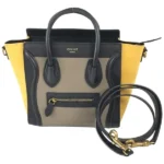 セリーヌ ラゲージナノショッパー ハンドバッグ レザー