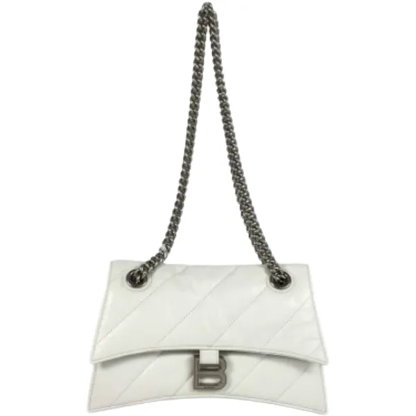 バレンシアガ クラッシュスモール チェーンショルダーバッグ レザー