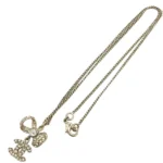 シャネル リボン ネックレス ペンダントトップ