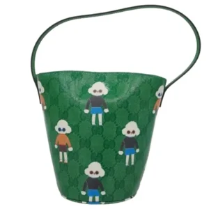 グッチ GGクリスタル チルドレンズ ハンドバッグ コーティングキャンバス キムスンヨンコラボ